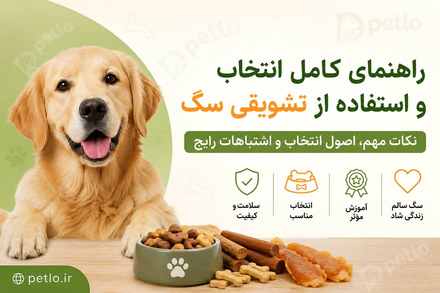 بهترین تشویقی برای سگ
