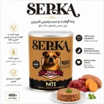 کنسرو سگ سپکا گوشت و سیب‌زمینی شیرین 400 گرم